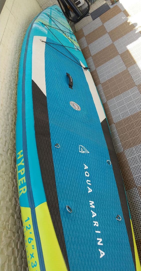 【美品】2気室&熱溶着　インフレータブルSUP AQUA MARIMA　12.6