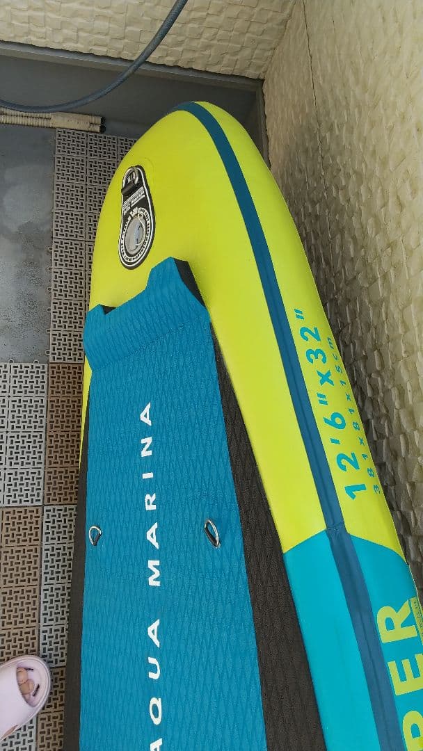 【美品】2気室&熱溶着　インフレータブルSUP AQUA MARIMA　12.6
