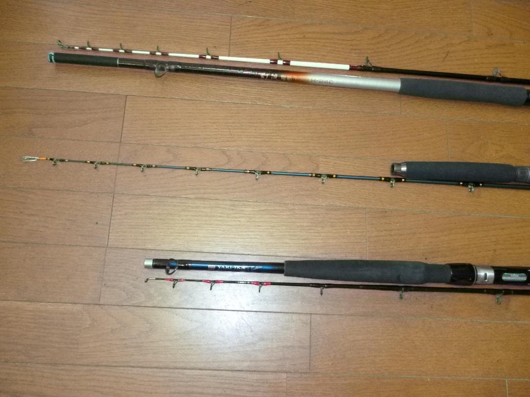 値下げ❗️イカ竿　3本！新品・中古品！