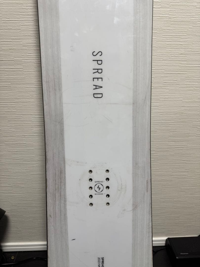 SPREAD スノーボード ホワイト