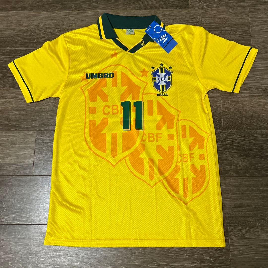 【未使用タグ付き】ロマーリオ　ブラジル代表　ユニフォーム