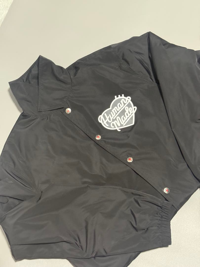 HUMAN MADE コーチJKT 黒　中古品