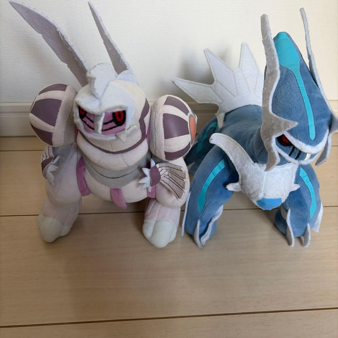 ポケモン ぬいぐるみ セット ディアルガとパルキア