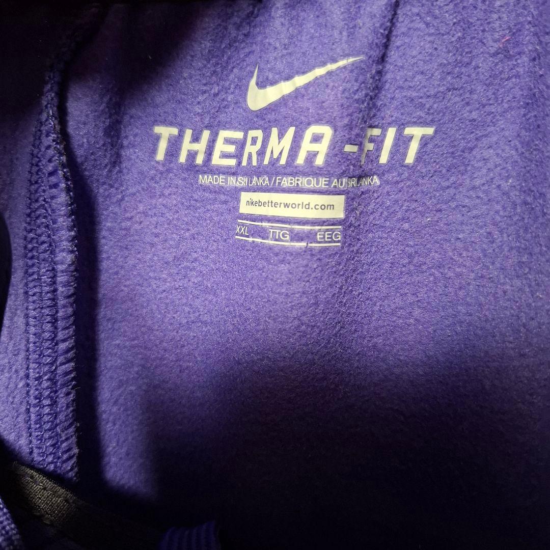 3/2まで限定価格！NIKE THERMA-FIT上下セットパープルセットアップ
