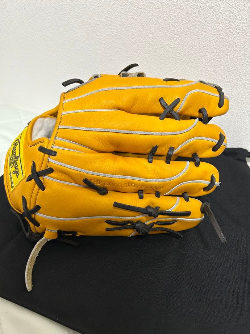 今週末まで値下げ！！Rawlings wizard02 一般軟式　ゴールドタン