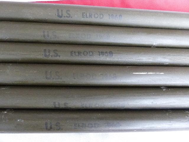 1968” 米軍実物 ナム戦 デッド!　テントポール　6本セット 軍幕 318