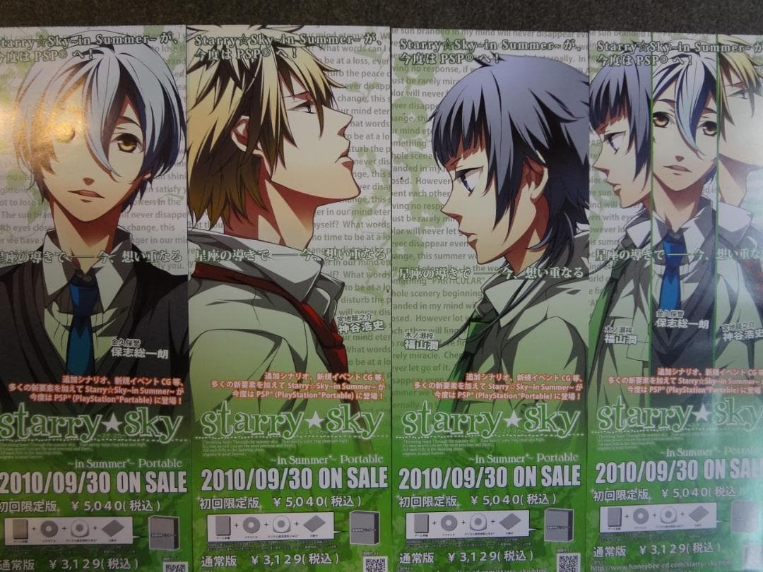Starry Sky      短冊ポスター