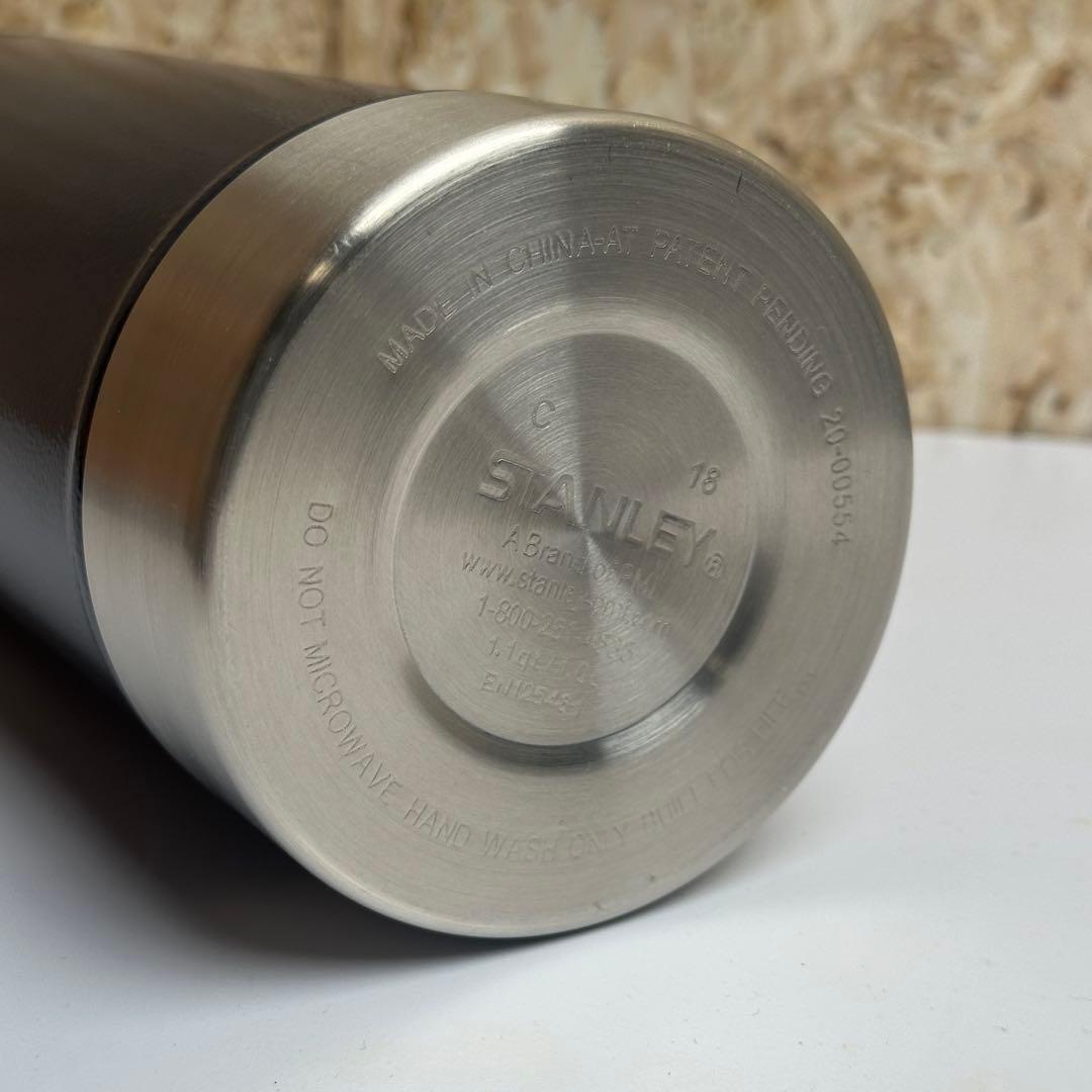 【未使用品】 スタンレー 旧ロゴ 真空ボトル 1L ネイビー