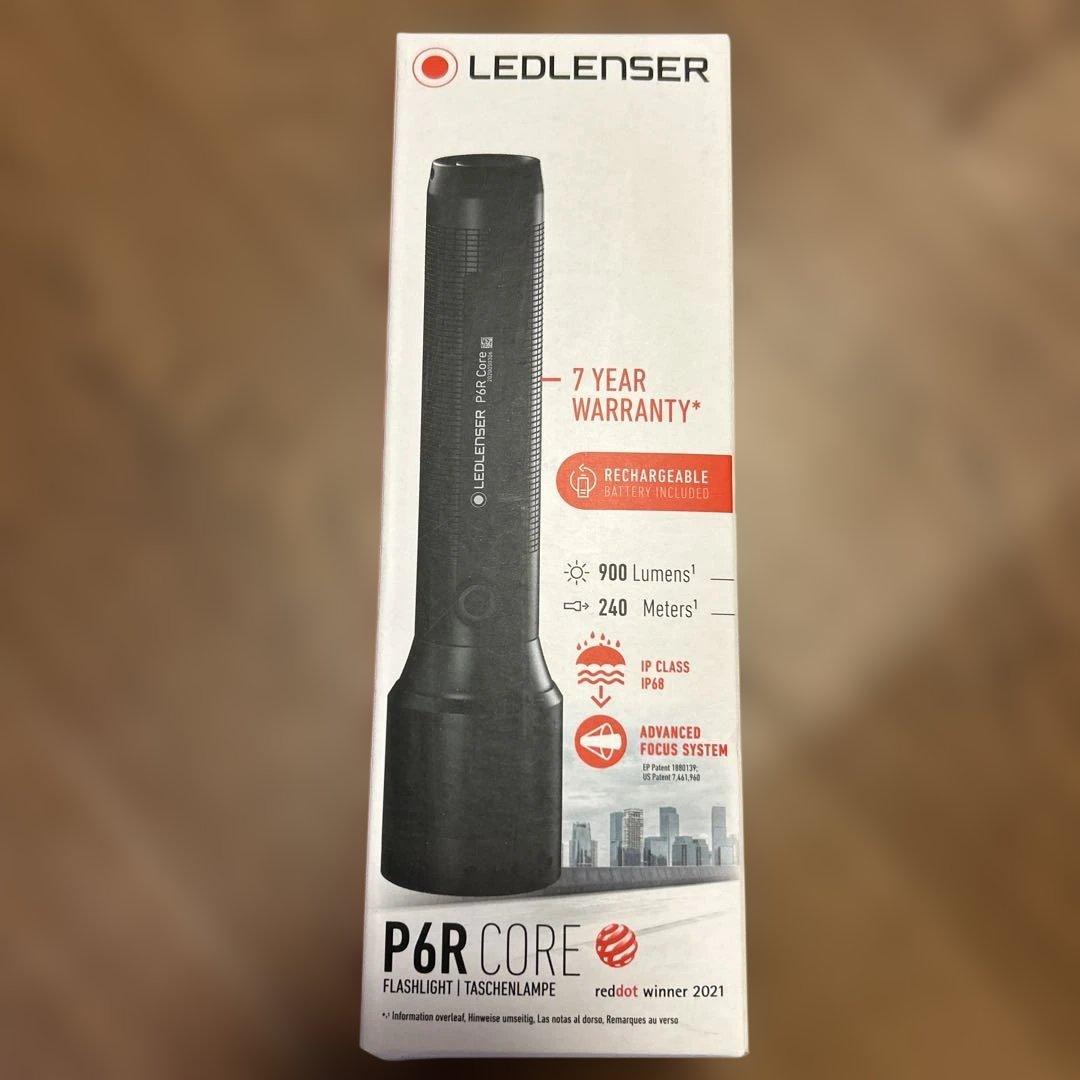 LEDLENSER P6R CORE 懐中電灯 900ルーメン