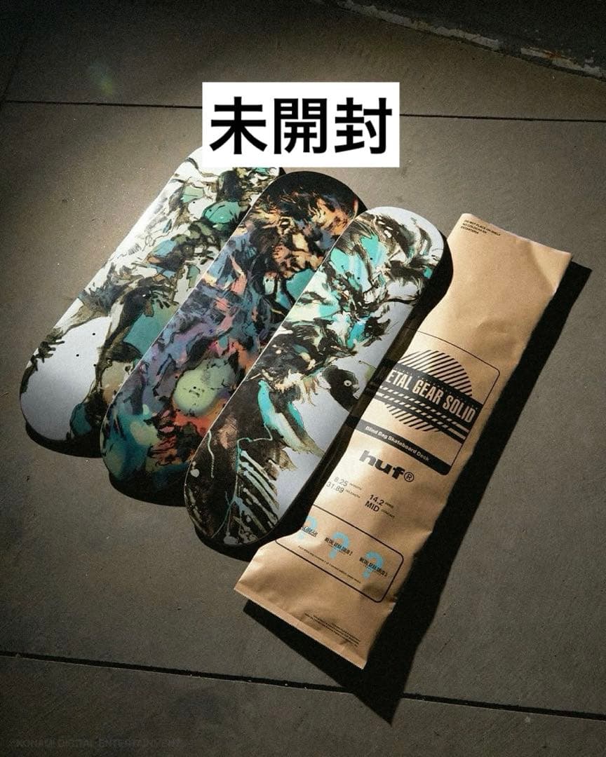 未開封 HUF MGS LEGACY BLIND BAG SKATE DECK