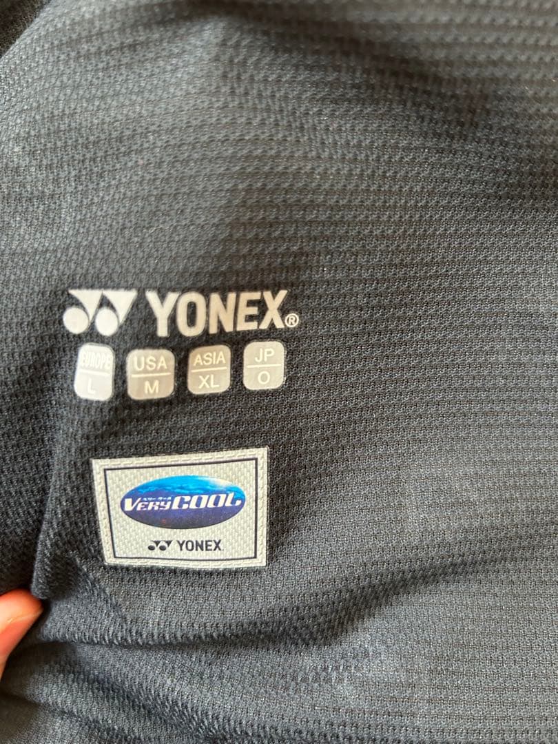 YONEX バドミントンパンツ 黒　ハーフパンツ　リンダン