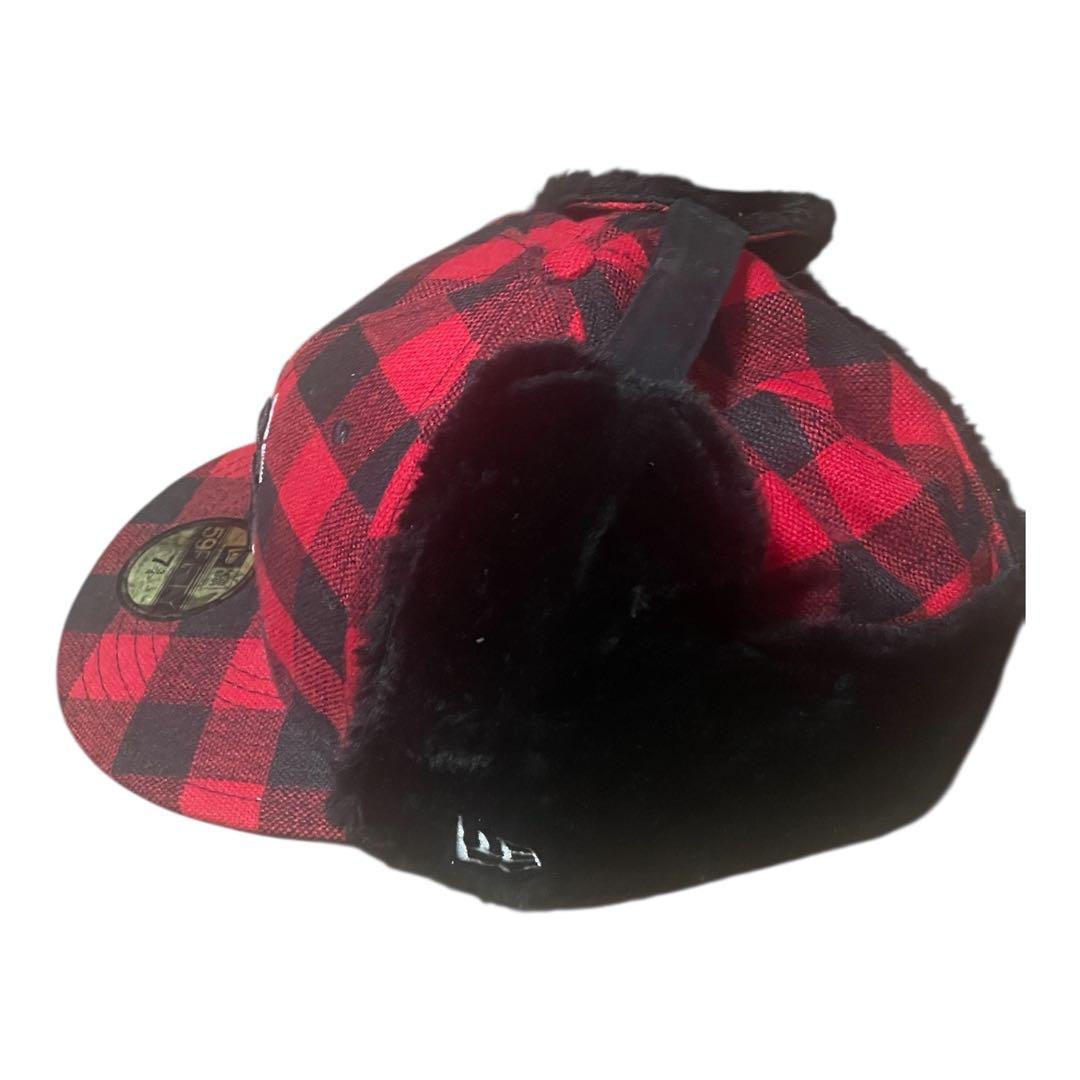 New Era 59FIFTY チェック キャップ NY サイズ7 3/4美品