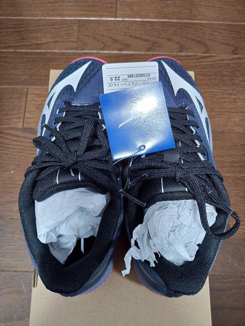 【新品 未使用】22.5cm MIZUNO(ミズノ) ウエーブエクシード6 OC