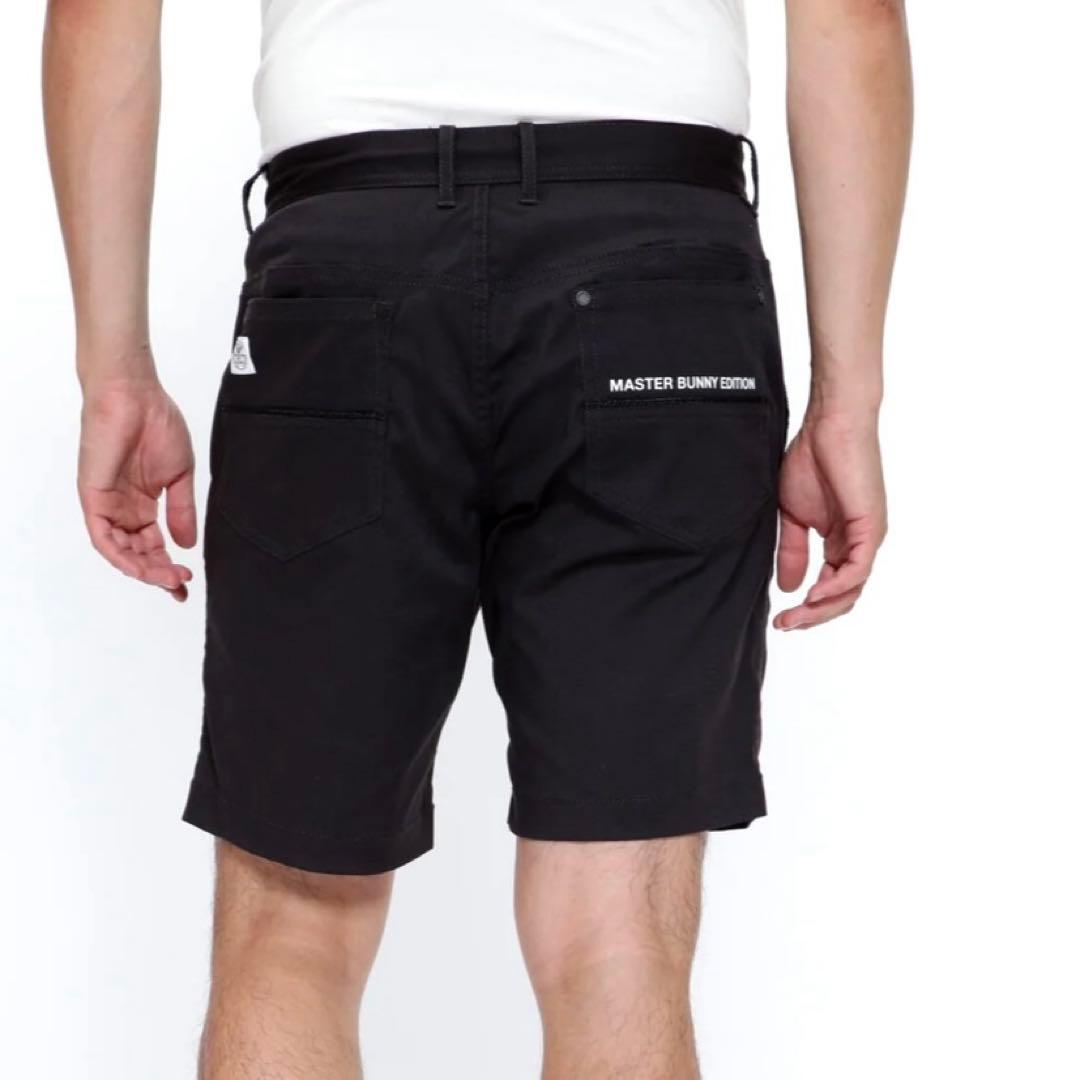 パーリーゲイツ☆新品 マスターバニー 撥水ドビークロスストレッチ ショートパンツ
