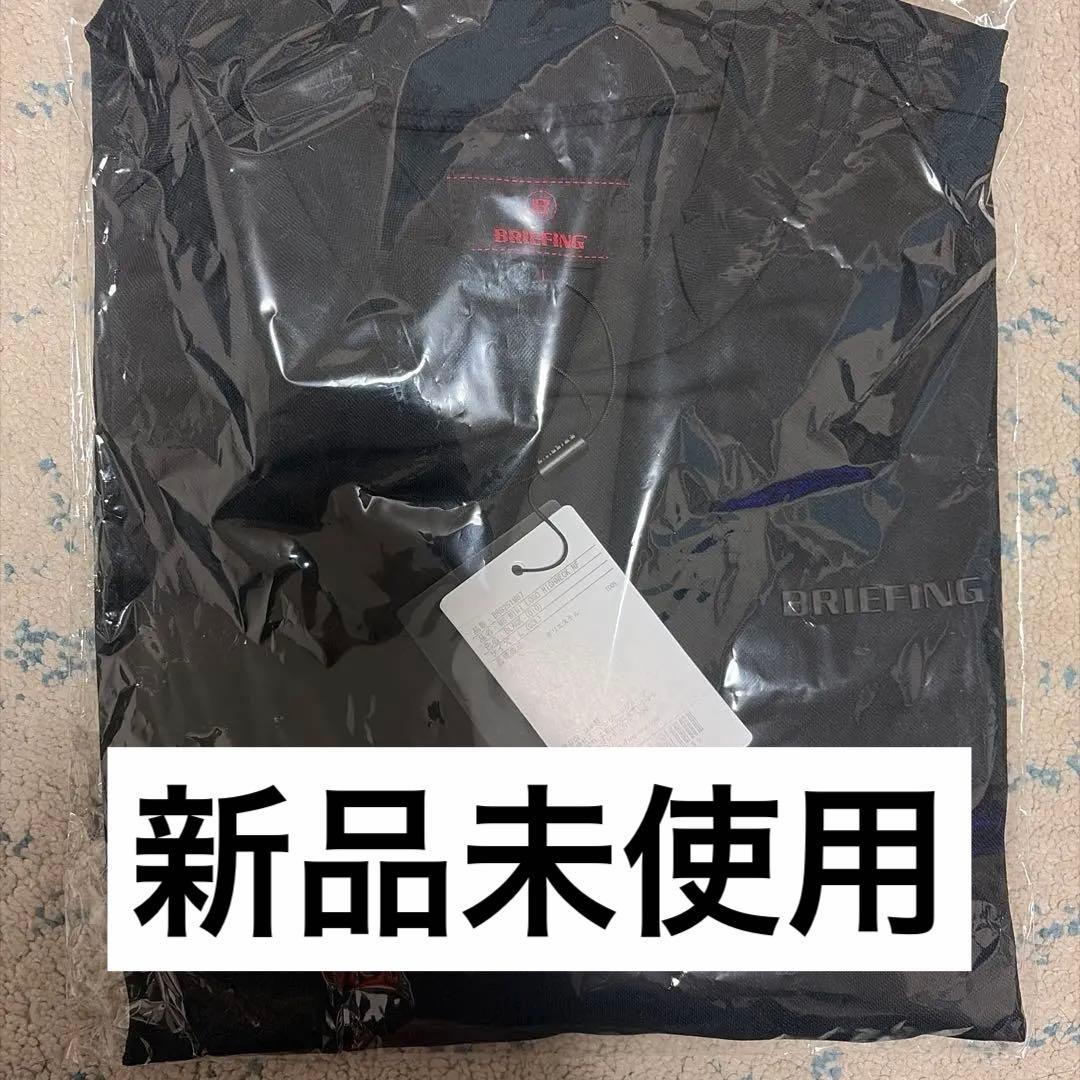 ［新品未使用］BRIEFING ブラックモックネック半袖シャツ