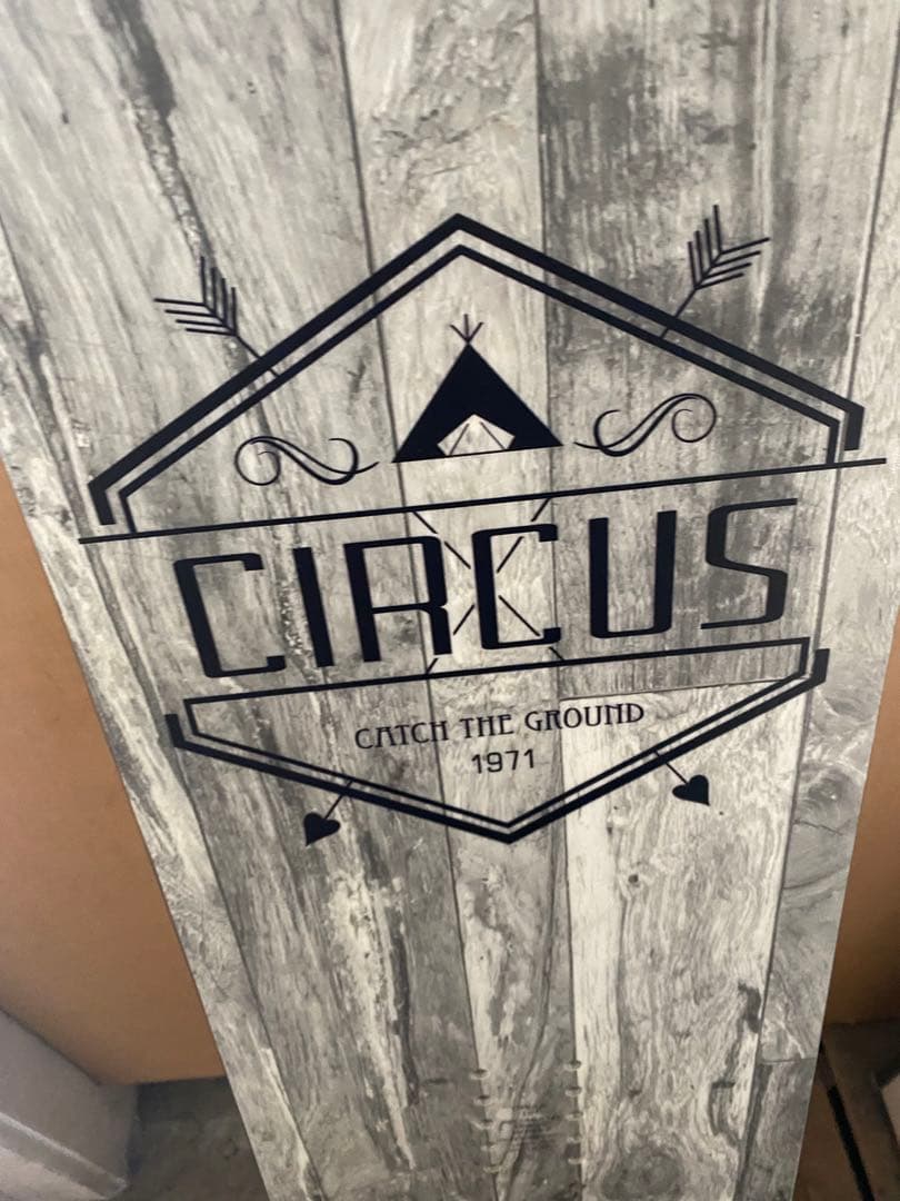 連休限定　moss CIRCUS スノーボード 木目調