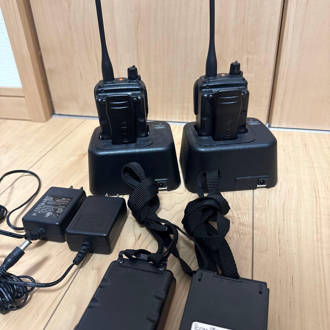 ICOM デジタル簡易無線免許局　IC-DU65C 2台セット