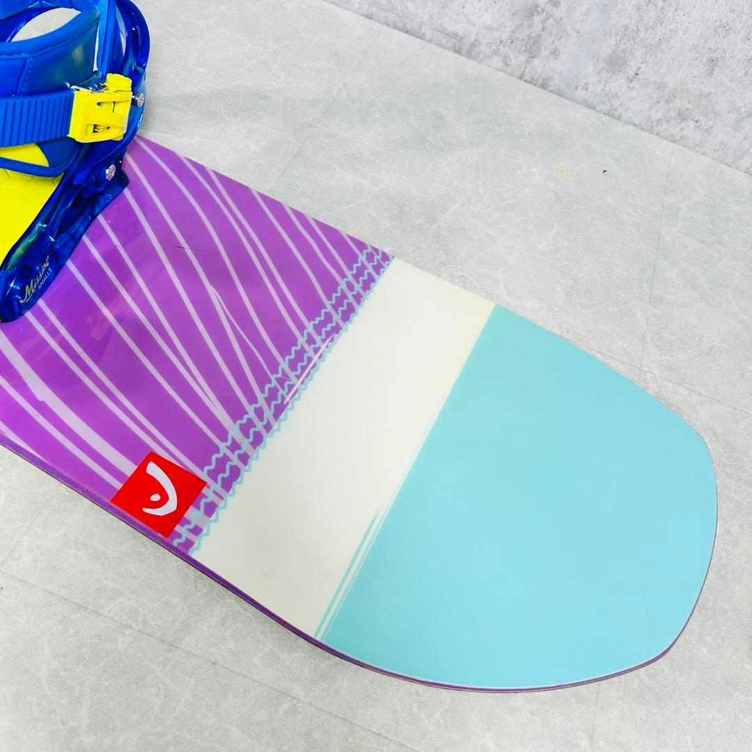 HEAD SHINE DTC 146cm レディース スノーボード セット