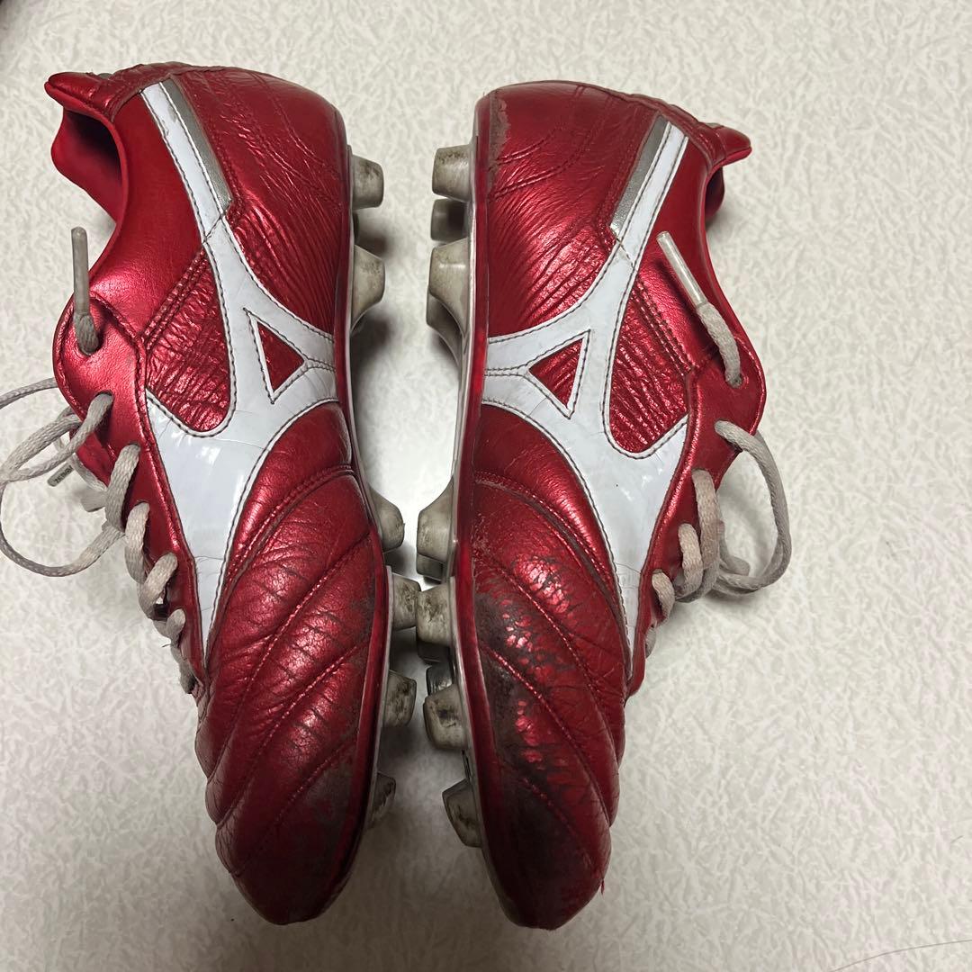 Mizuno Morelia II Japan レッド/ホワイト 23.5
