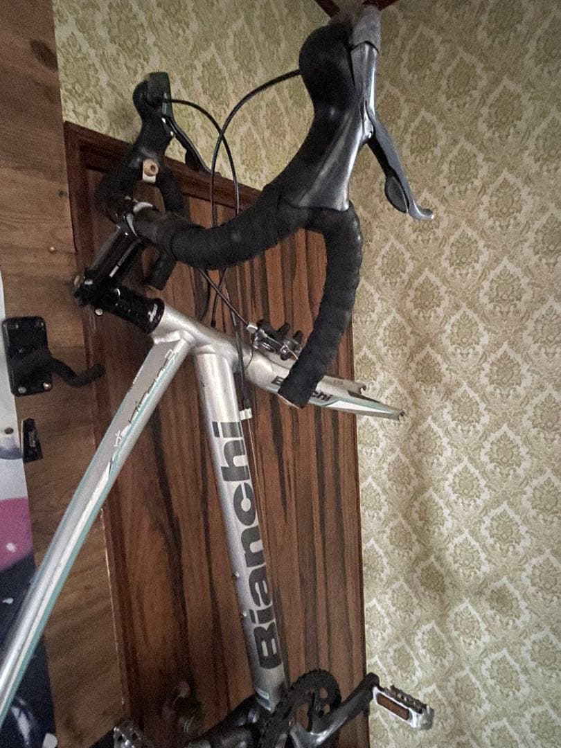 ビアンキ　Bianchi ロードバイクフレーム シルバー