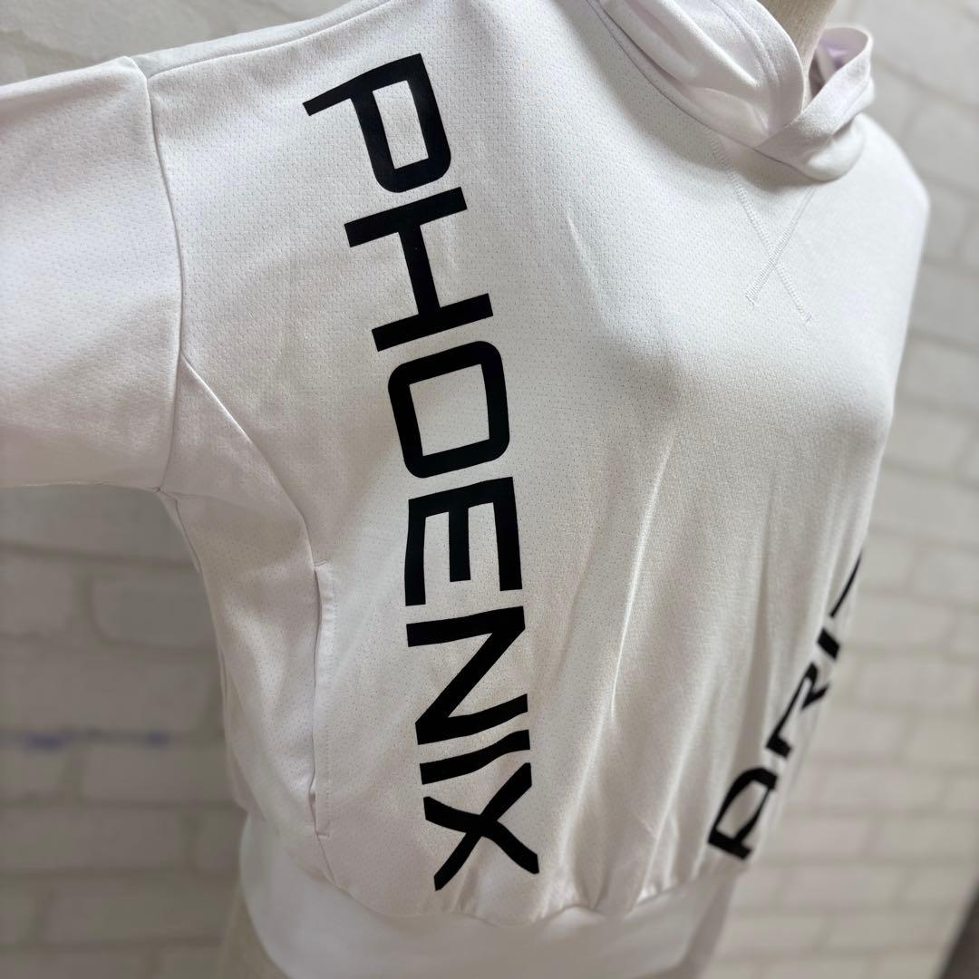 ★美品★ PING ゴルフウェア フード付き Tシャツ パーカー M ホワイト