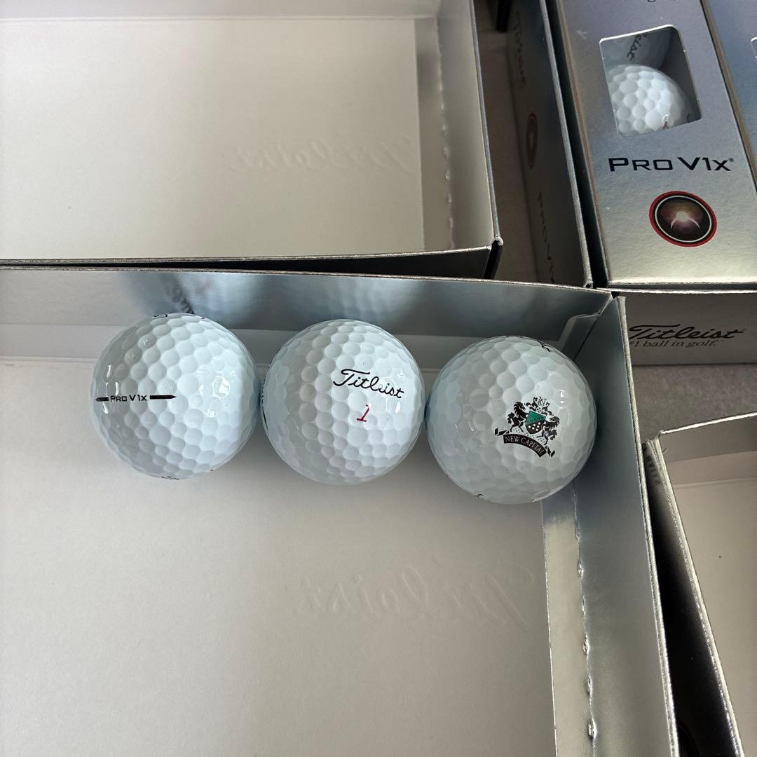 【新品】2025最新モデル　タイトリスト PRO V1x ホワイト 2ダース+1