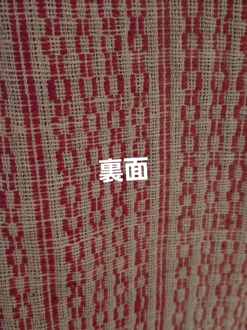 アジアン　ヴィンテージ　手編み布 約40cm x 300cm