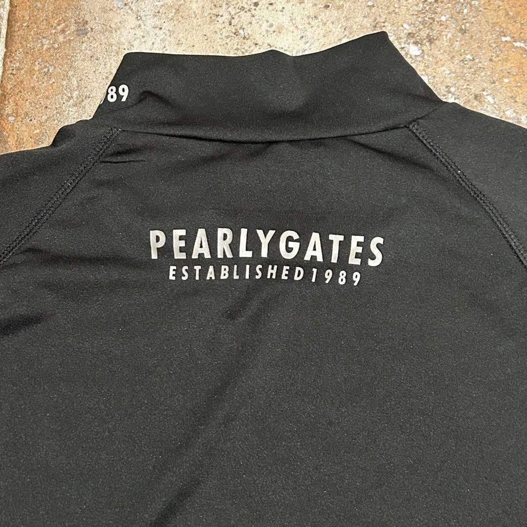 PEARLY GATES モックネックハイネック 長袖 インナーTシャツ