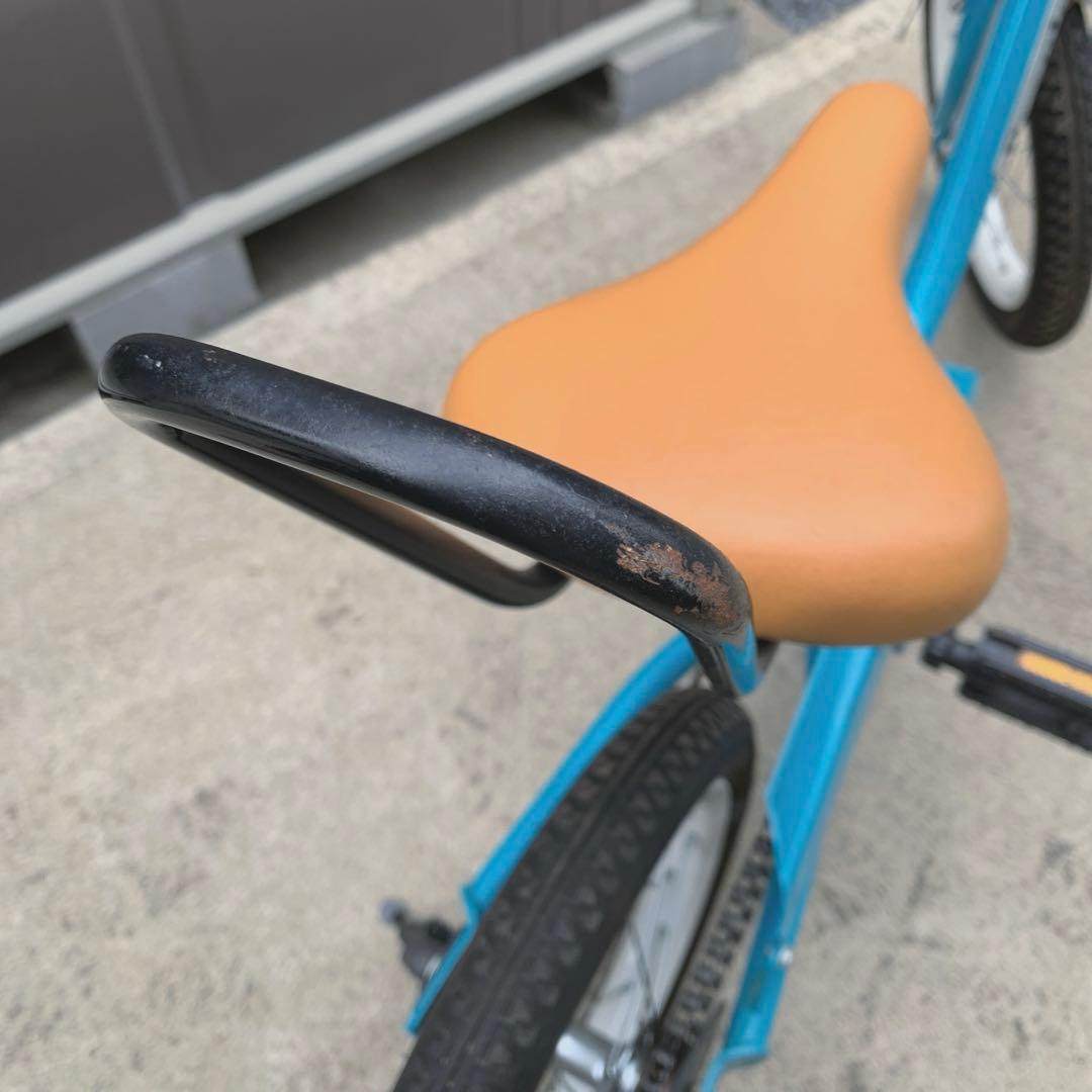 ピープル　ケッターサイクル　１４インチ　ターコイズ　キッズ自転車