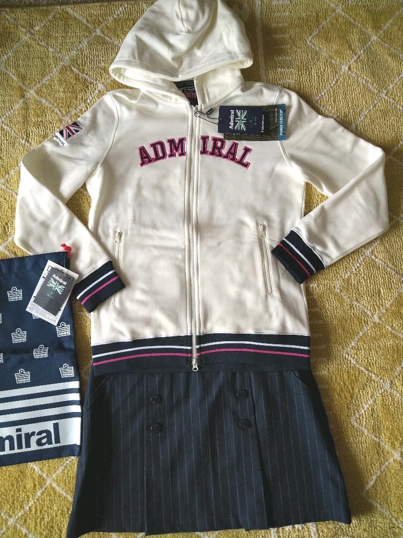 アドミラル　裏起毛パーカー新品タグ付き