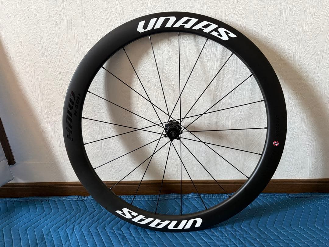 UNAAS HARD 50D ホイールセット シマノフリー 11/12S