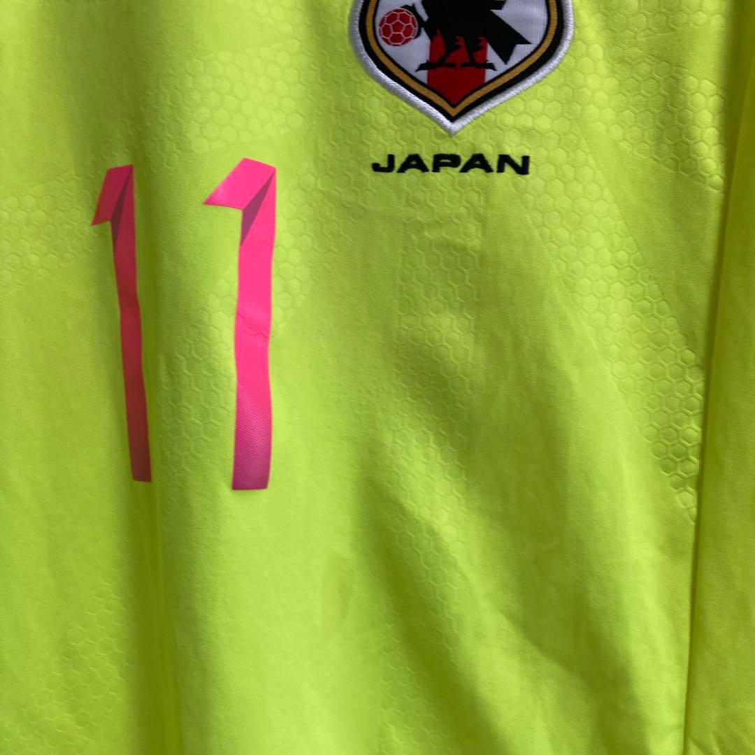 アディダス adidas なでしこ ユニフォーム アウェイ 2014 大野 忍