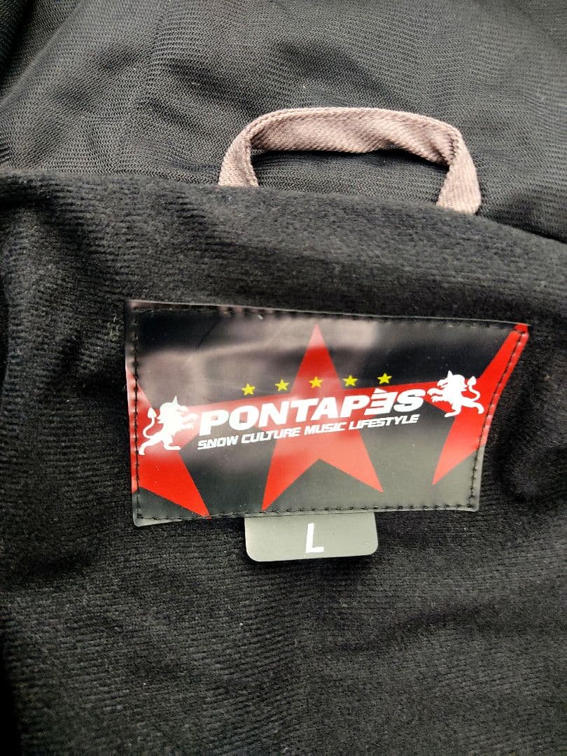 PONTAPES ポンタぺス スノーボードウェア グレージュ つなぎ グローブ付