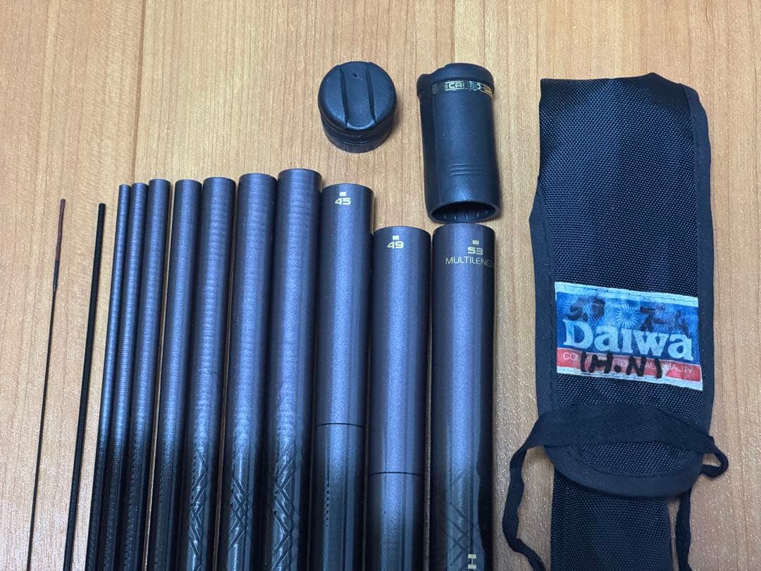 DAIWA ダイワ　HX 連山 抜 中硬硬 53M 渓流竿