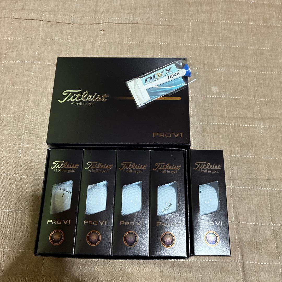 2026タイトリストPro V1 ゴルフボール 5スリーブ