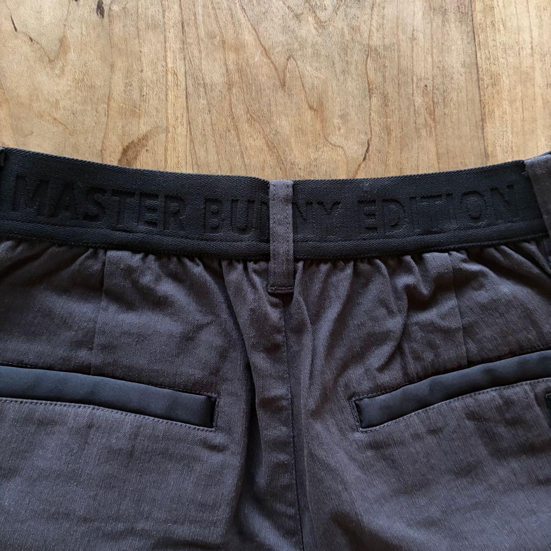 【美品・サイズ0/S】マスターバニー　ショートパンツ　チャコールブラック