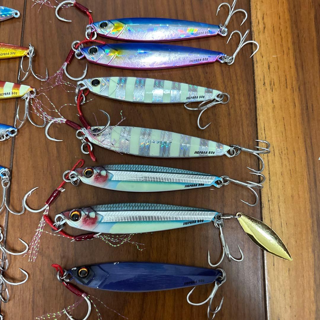 メジャークラフト　ジグパラ50g,60g,ジグパラTG50g,60g セット