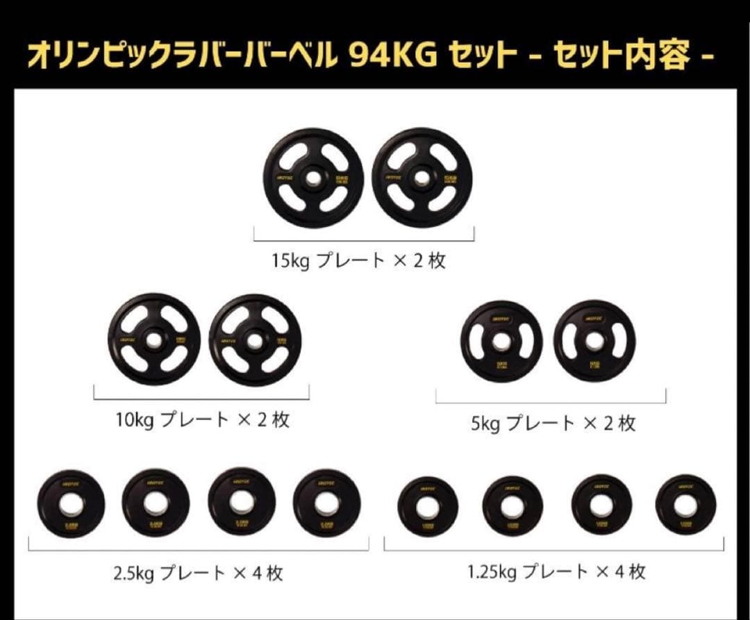【出品②】IROTEC / オリンピック ラバープレート