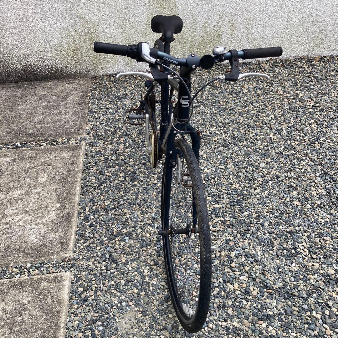 引取り限定　福岡　クロスバイク　自転車　お買い得　通勤　通学　サイクリン