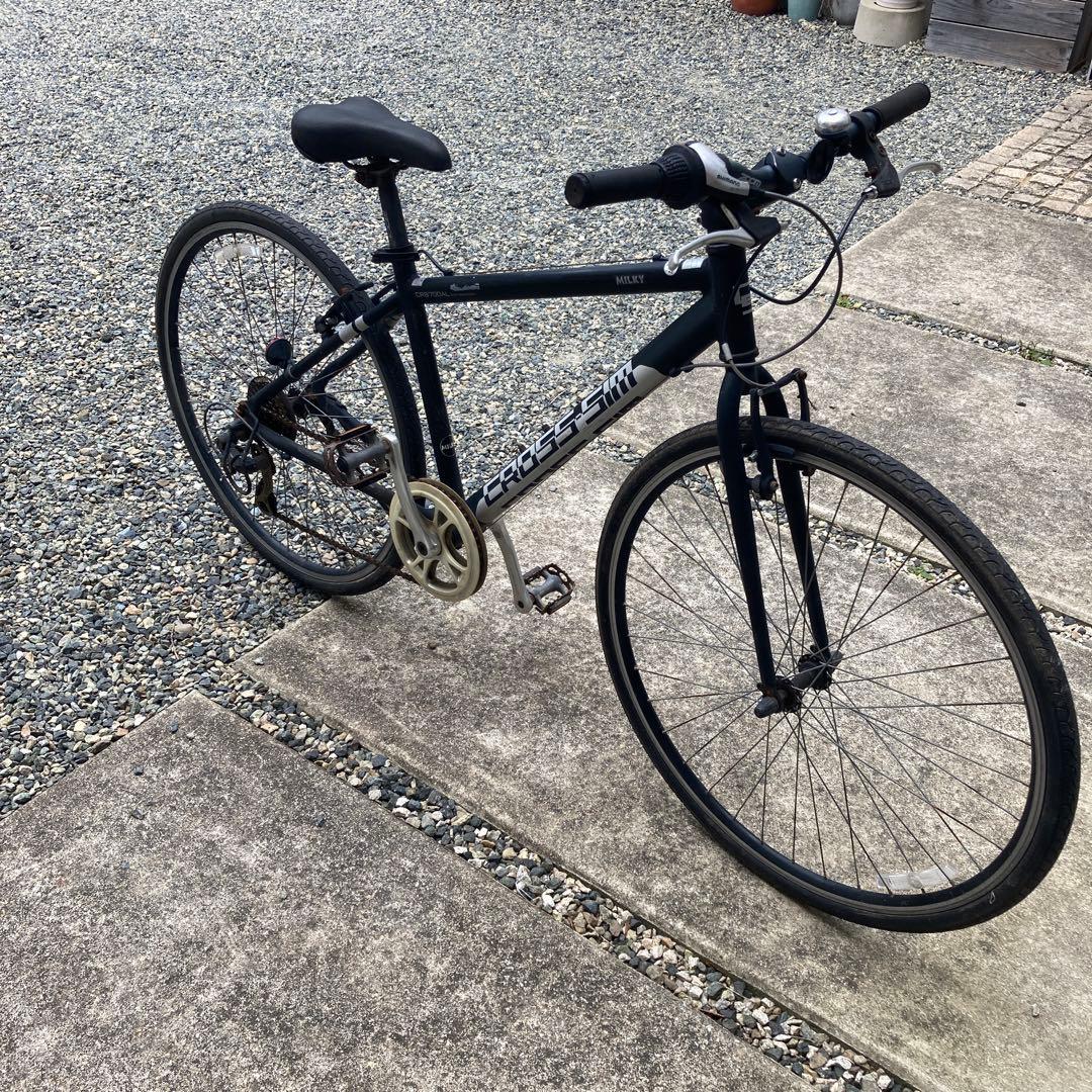 引取り限定　福岡　クロスバイク　自転車　お買い得　通勤　通学　サイクリン