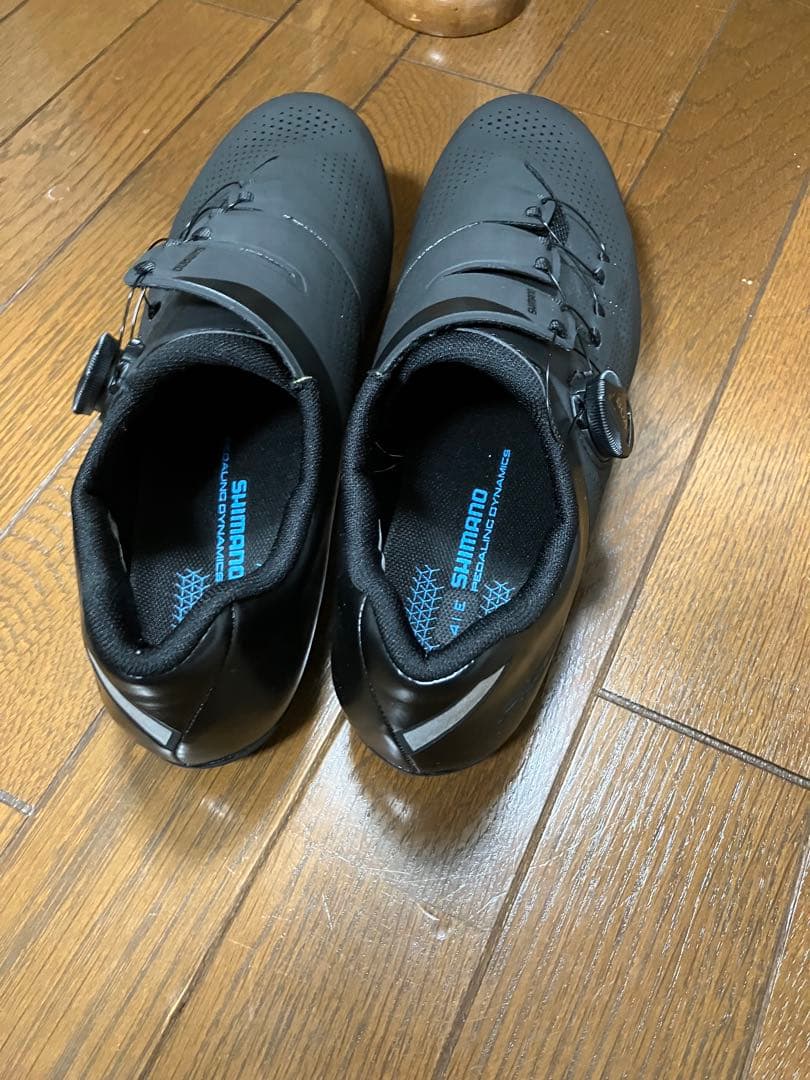 Shimano ブラック クリンチングシューズ