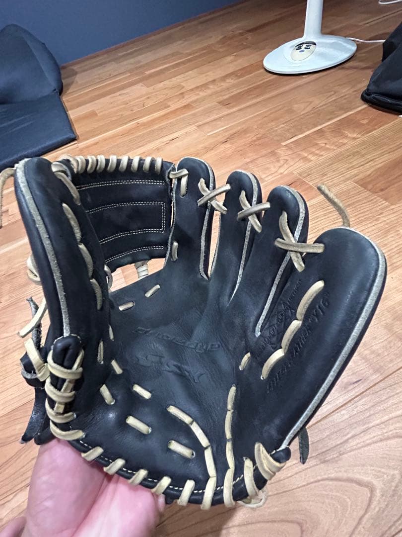 ssk 軟式グローブ　黒