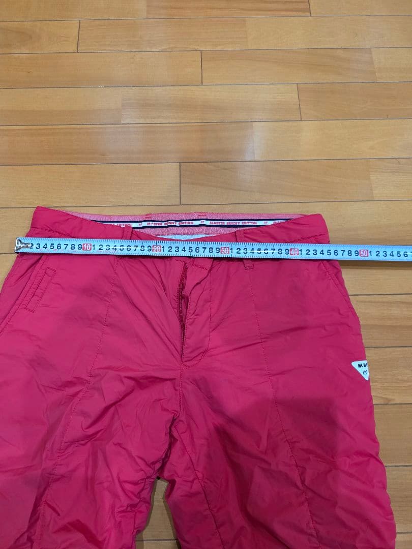 値下げ　マスターバニー　中綿　ダウン風軽量パンツ