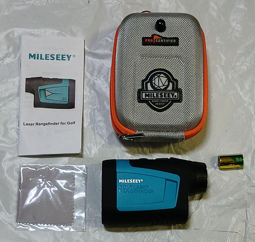 MiLESEEY PF210 ゴルフ距離計 600m ±0.5m精度 光学6倍