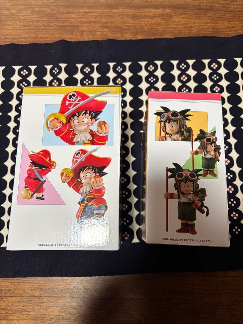 ドラゴンボール一番くじ　スナップコレクション　孫悟空フィギュア2体セット