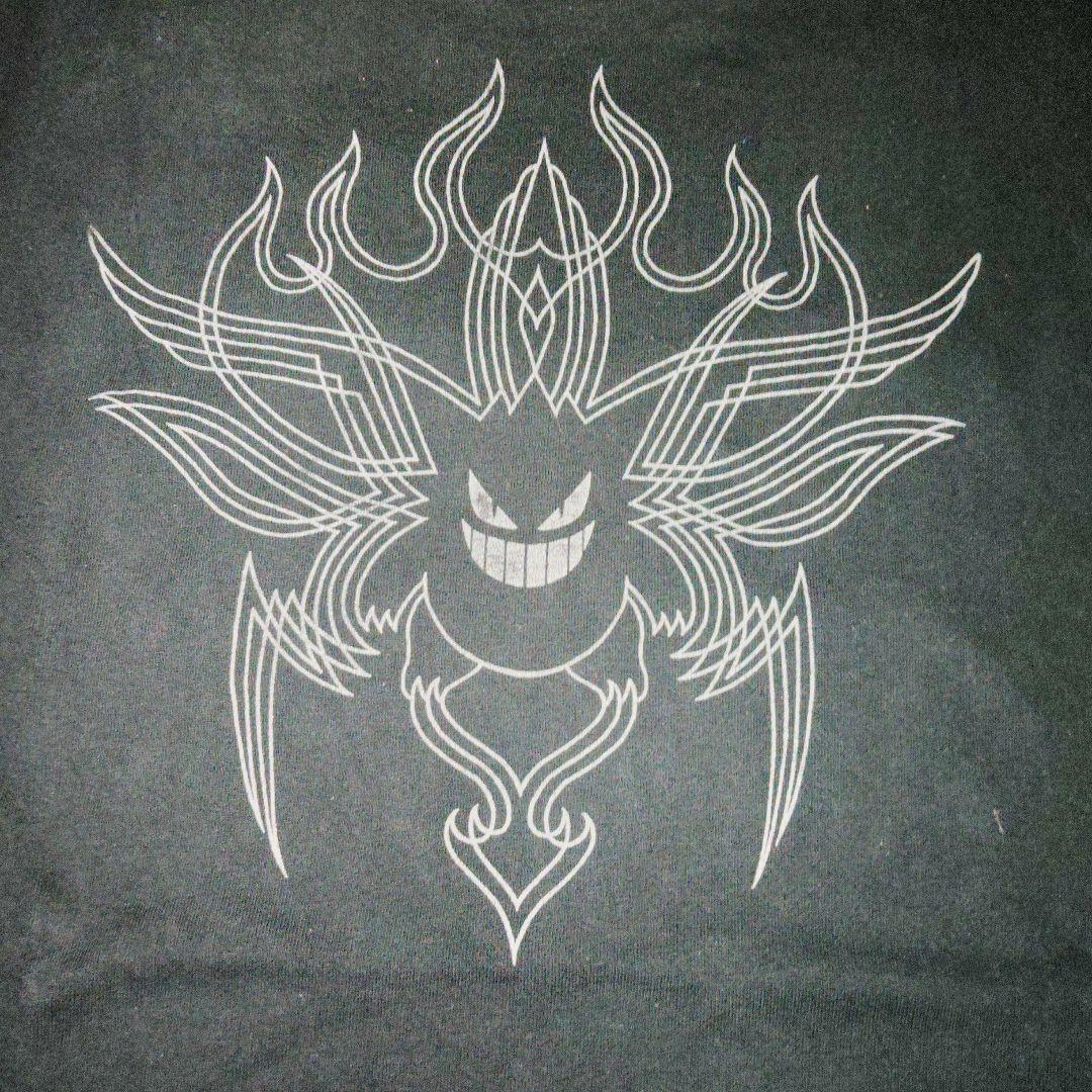 激レア　 ゲンガー　ポケットモンスター　Tシャツ 　M 　バックプリント　　黒