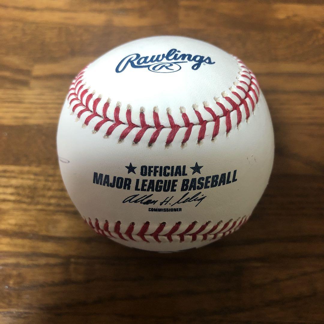 MLB メジャーリーグ オフィシャルボール　パイレーツ桑田真澄サイン付き