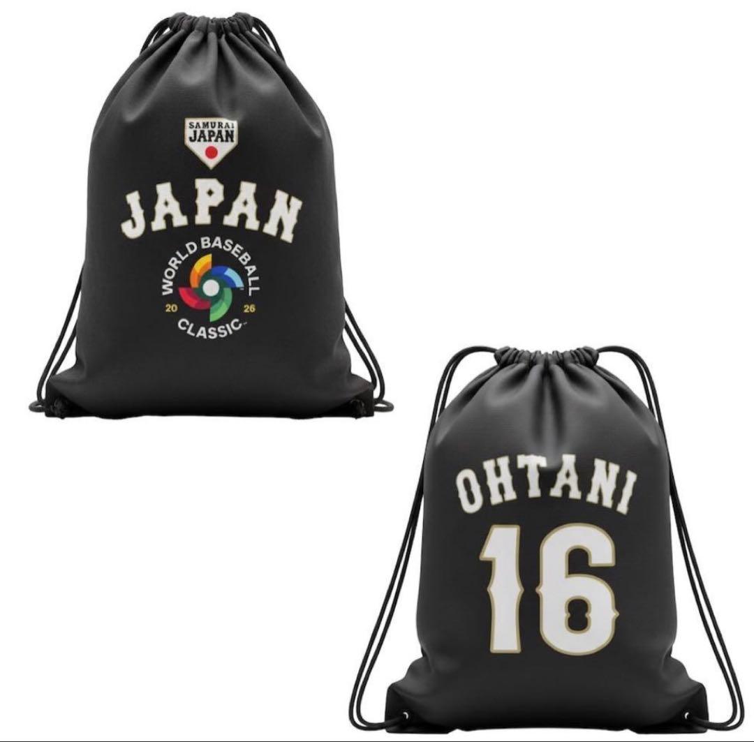 2026 WBC 大谷翔平 ナップサック　侍ジャパン　オフィシャルストア即完売②