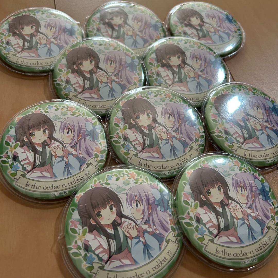 ご注文はうさぎですか？ チノ 千夜 缶バッジ