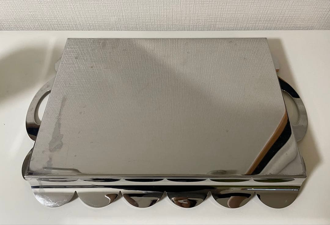 Alessi ステンレス トレイ Recinto